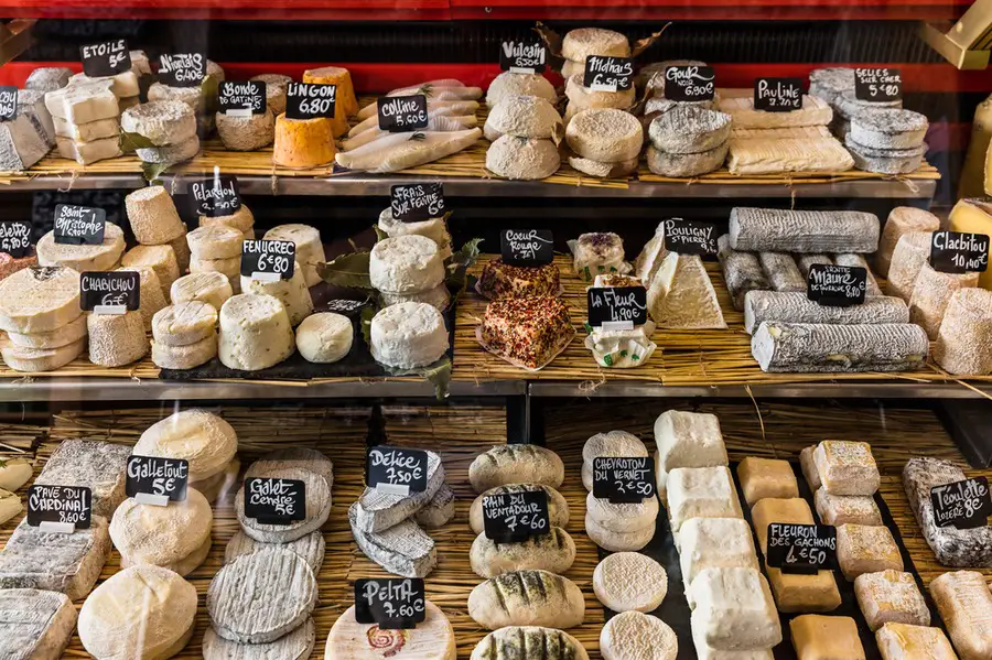 Classification des fromages selon les Français.